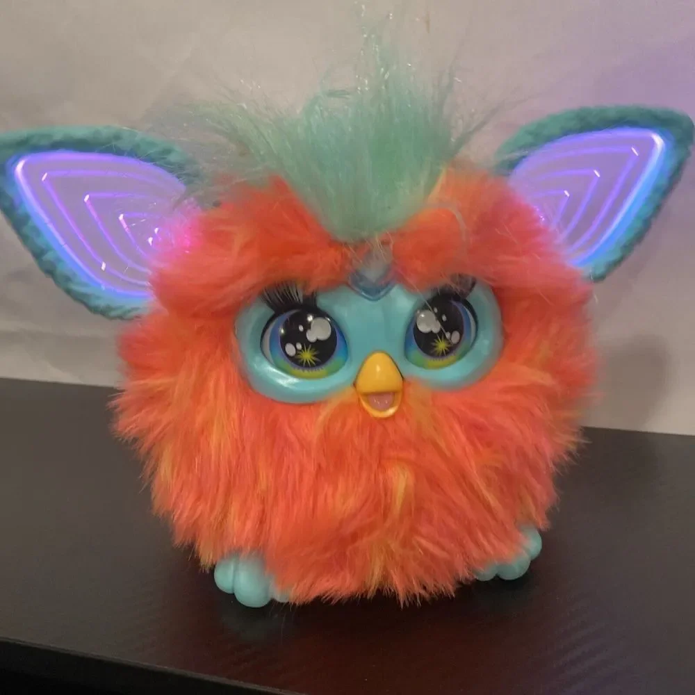 Furby Coral Interactive Plush‎ Toy No Accessories Tested Working